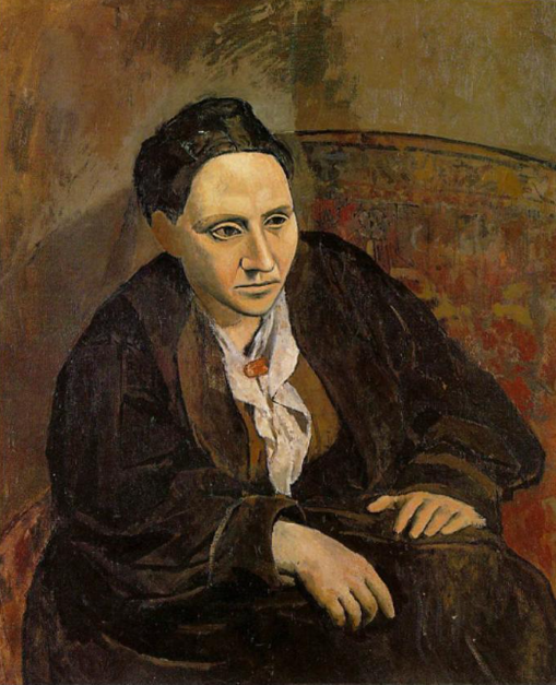 Pablo Picasso: Gertrude Stein (1906), Metropolitan Museum of Art